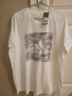 Adidas Badge Of Sport Camo Wash Tee Men XL